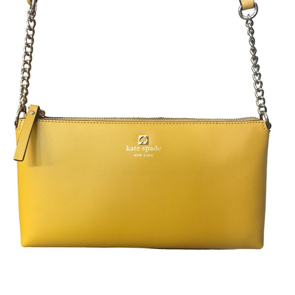 kate spade Handbags - KATE SPADE NWOT Sawyer Street Declan Crossbody Bag Mustard Marigold Yellow